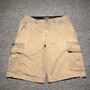 VTG Rusty Shorts Mens 31 Cargo Surf Skate Grunge Cotton Outdoor Distressed Y2K